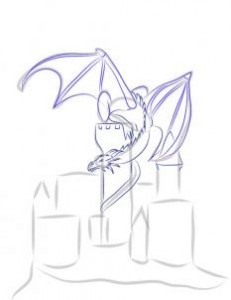 how-to-draw-a-dragon-and-castle-step-2_1_000000158343_3
