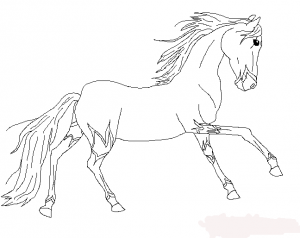 how-to-draw-a-fire-horse-step-7
