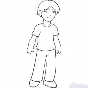Как нарисовать мальчика карандашом поэтапно