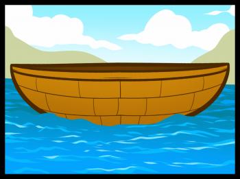 Как нарисовать лодку для детей