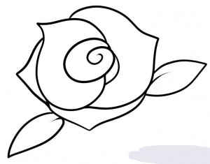 Рисовать розу карандашом поэтапно