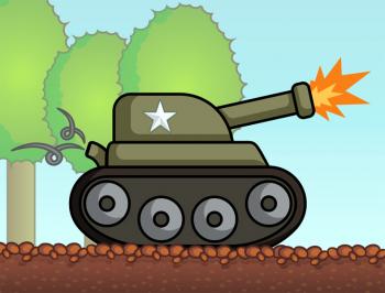 Как нарисовать танк для детей