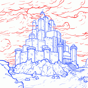 how-to-draw-a-fortress-medieval-fortress-step-19_1_000000141931_3